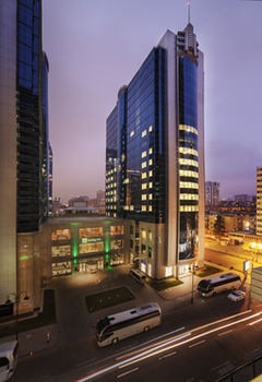 Hotel Front - Evening or Night